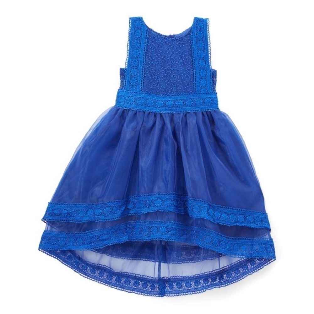 Trish Scully Blue Delphine Toddler Ball Gown 2T Formal Dress